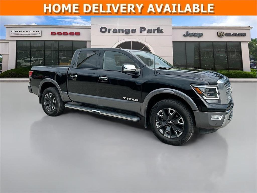 used 2021 Nissan Titan car, priced at $35,900