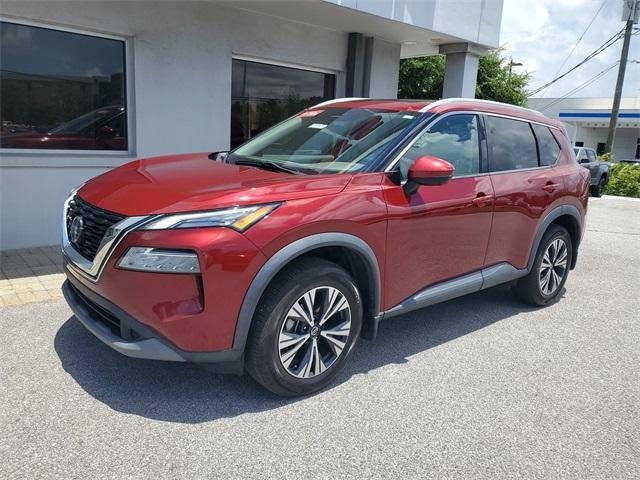used 2021 Nissan Rogue car, priced at $16,800