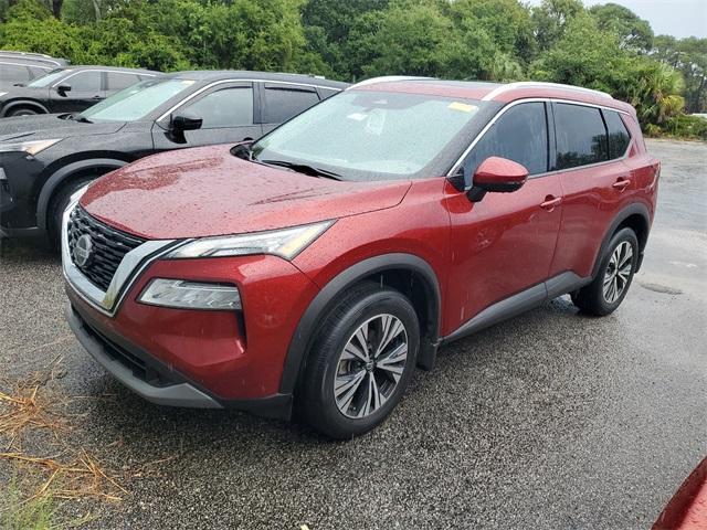 used 2021 Nissan Rogue car, priced at $22,300