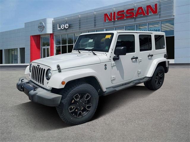 used 2017 Jeep Wrangler Unlimited car, priced at $20,995
