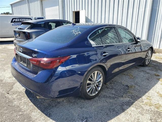 used 2022 INFINITI Q50 car, priced at $28,500