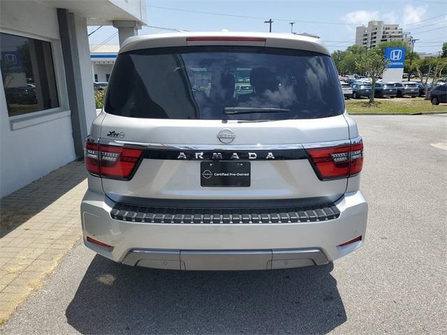 used 2024 Nissan Armada car, priced at $41,200