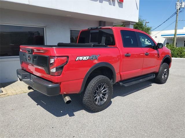 used 2021 Nissan Titan car, priced at $36,700