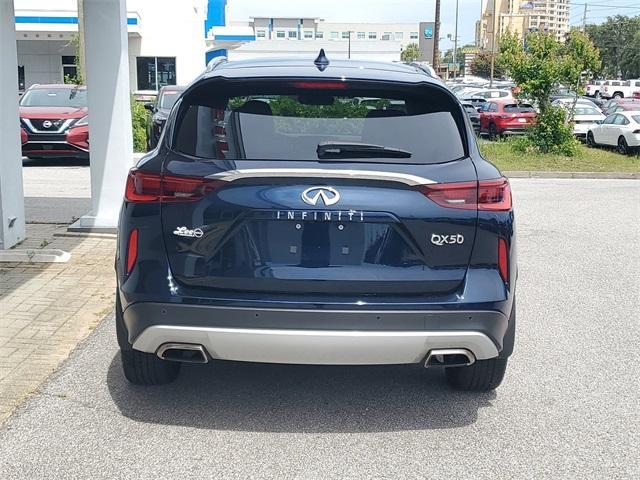 used 2024 INFINITI QX50 car, priced at $34,200