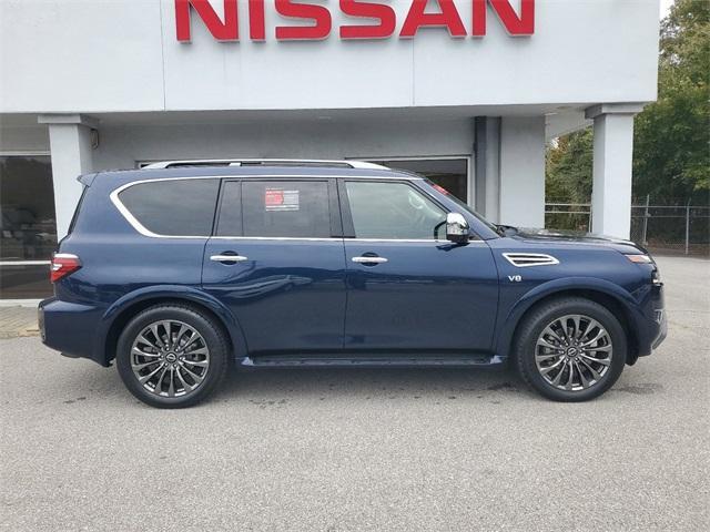 used 2021 Nissan Armada car, priced at $37,700