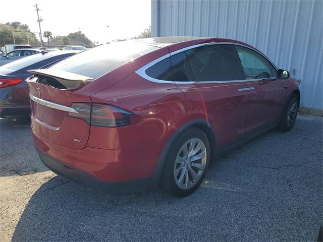 used 2018 Tesla Model X car, priced at $24,250