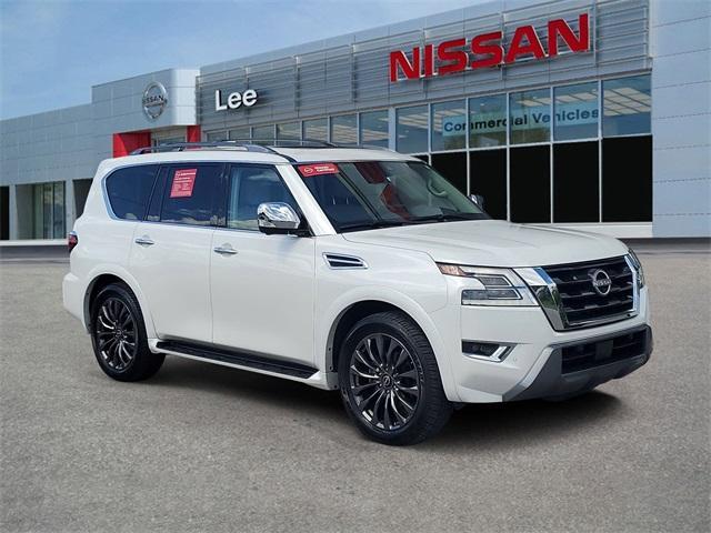 used 2024 Nissan Armada car, priced at $52,200