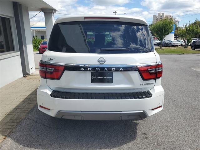 used 2024 Nissan Armada car, priced at $52,200