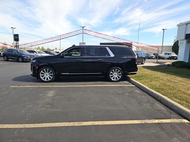 used 2024 Cadillac Escalade ESV car, priced at $76,777
