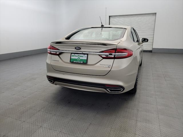 used 2018 Ford Fusion car, priced at $15,595