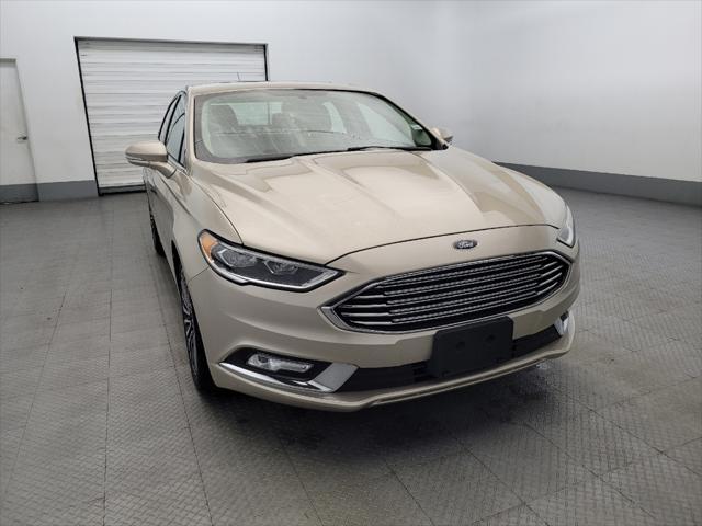 used 2018 Ford Fusion car, priced at $15,595