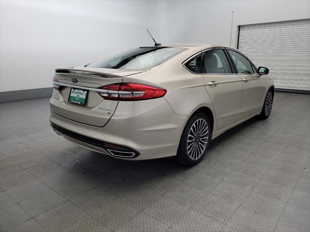 used 2018 Ford Fusion car, priced at $15,595