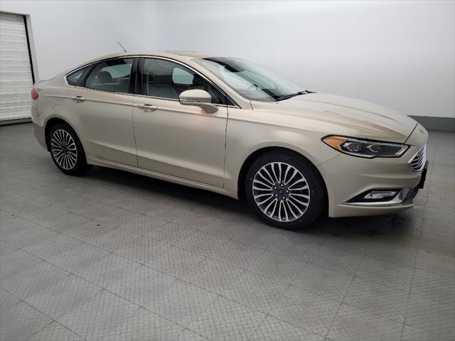 used 2018 Ford Fusion car, priced at $15,595