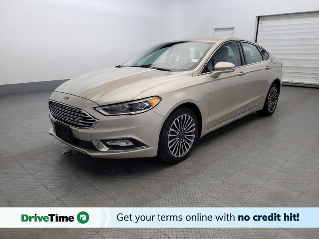 used 2018 Ford Fusion car, priced at $15,595