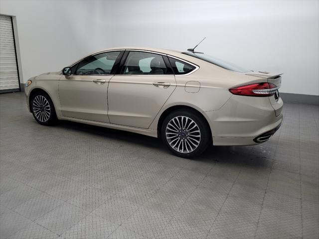 used 2018 Ford Fusion car, priced at $15,595