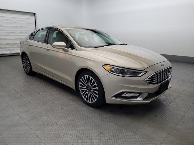 used 2018 Ford Fusion car, priced at $15,595