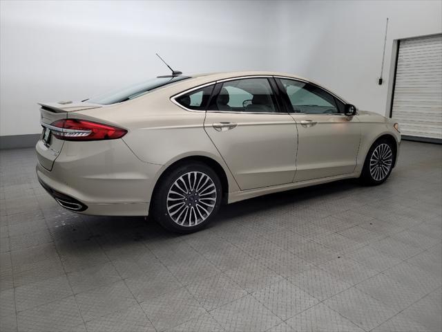 used 2018 Ford Fusion car, priced at $15,595