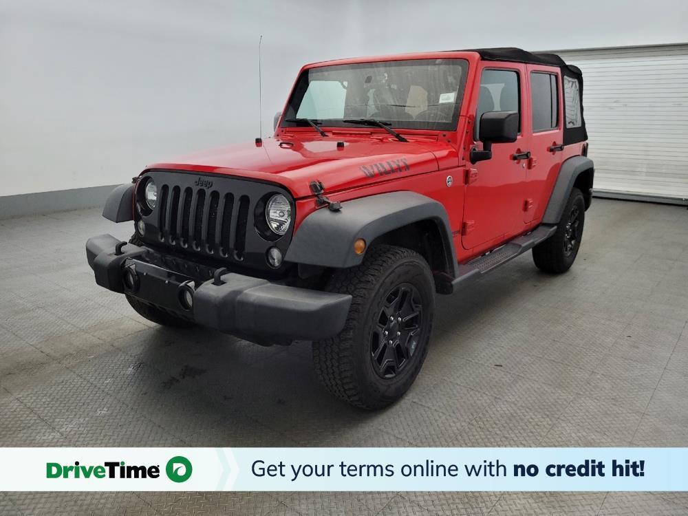 used 2018 Jeep Wrangler JK Unlimited car, priced at $21,595