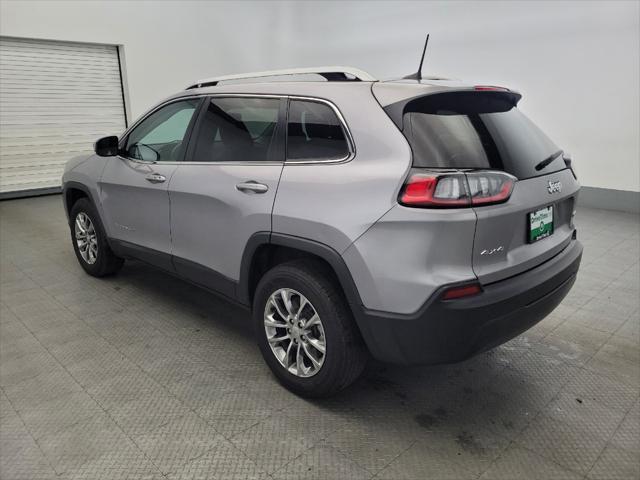 used 2021 Jeep Cherokee car, priced at $22,295