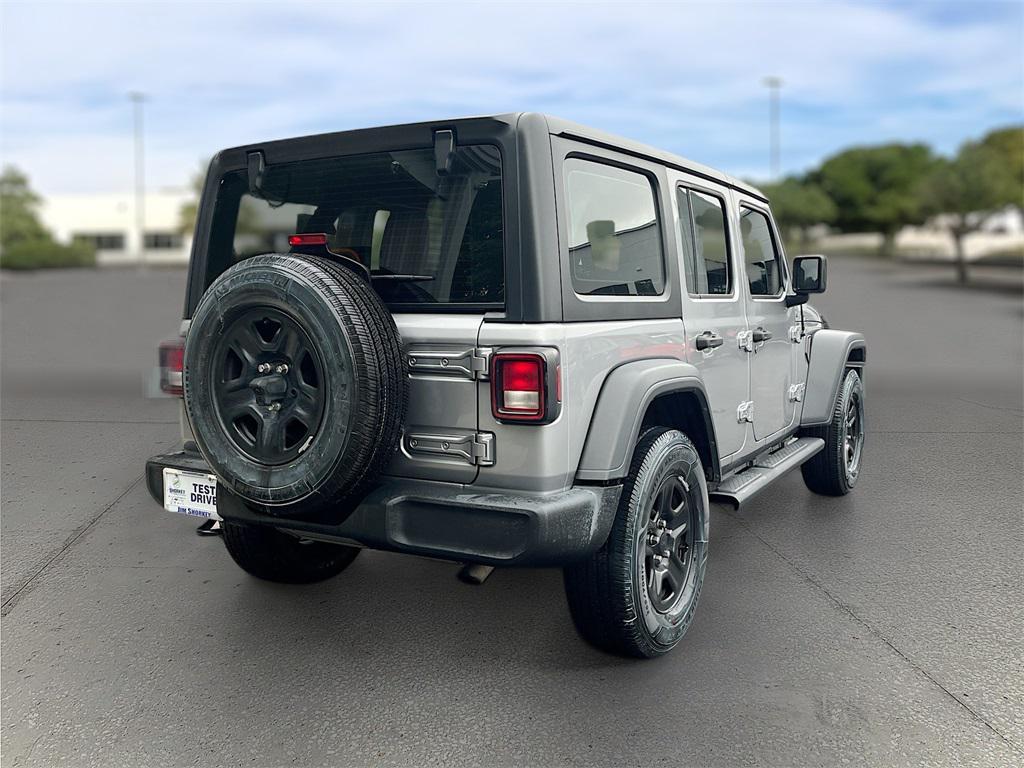 used 2020 Jeep Wrangler Unlimited car, priced at $24,591