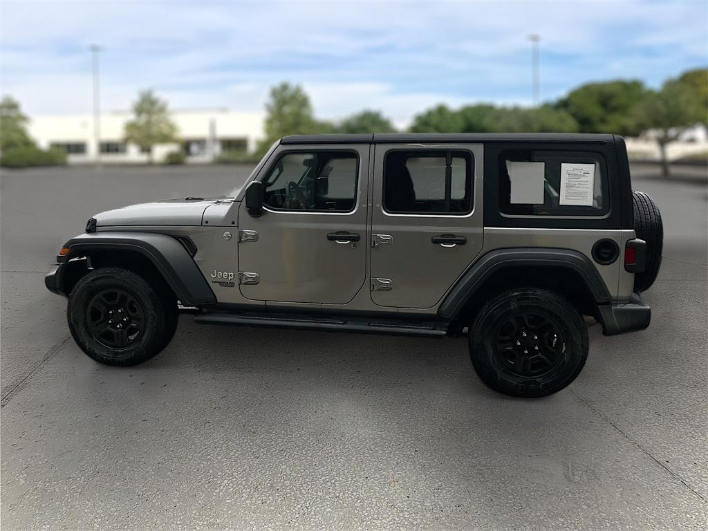used 2020 Jeep Wrangler Unlimited car, priced at $24,591