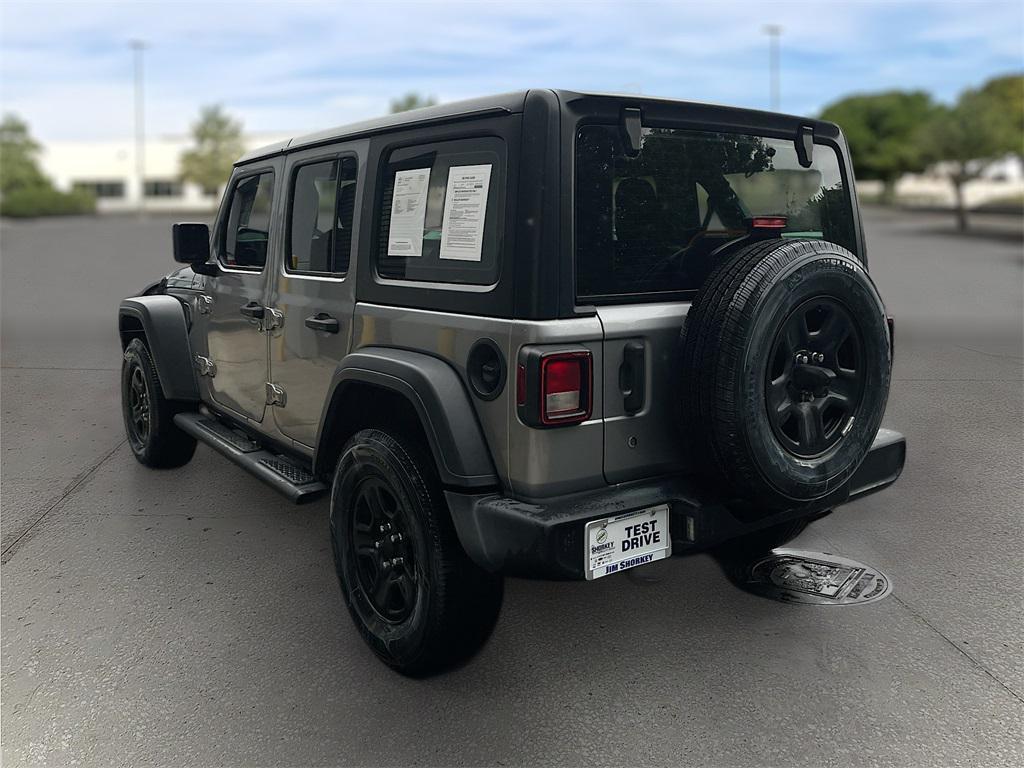 used 2020 Jeep Wrangler Unlimited car, priced at $24,591
