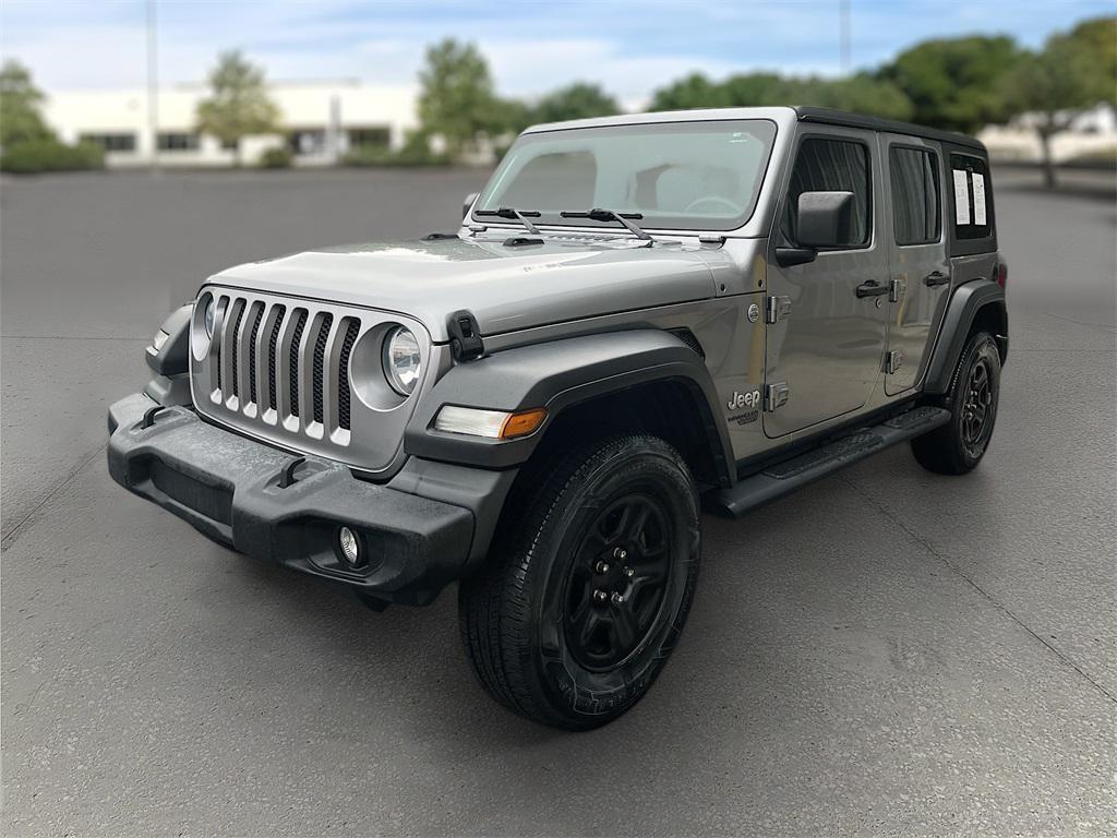 used 2020 Jeep Wrangler Unlimited car, priced at $24,591