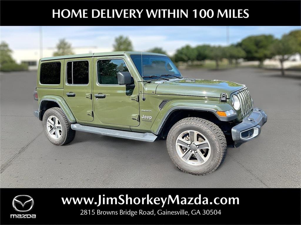 used 2022 Jeep Wrangler Unlimited car, priced at $34,991