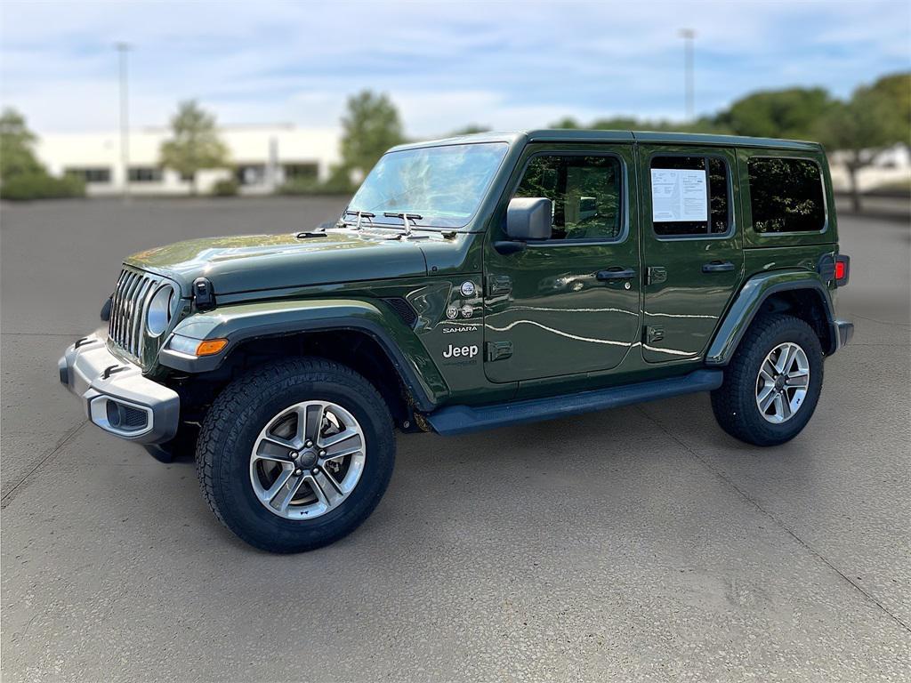 used 2022 Jeep Wrangler Unlimited car, priced at $34,991