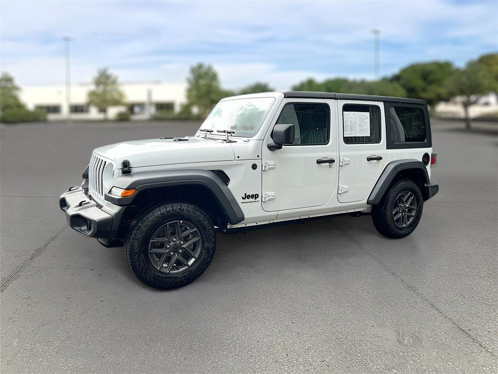 used 2024 Jeep Wrangler car, priced at $33,992
