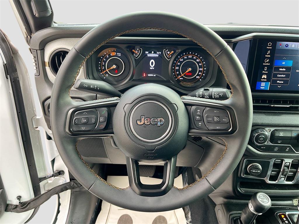 used 2024 Jeep Wrangler car, priced at $33,992