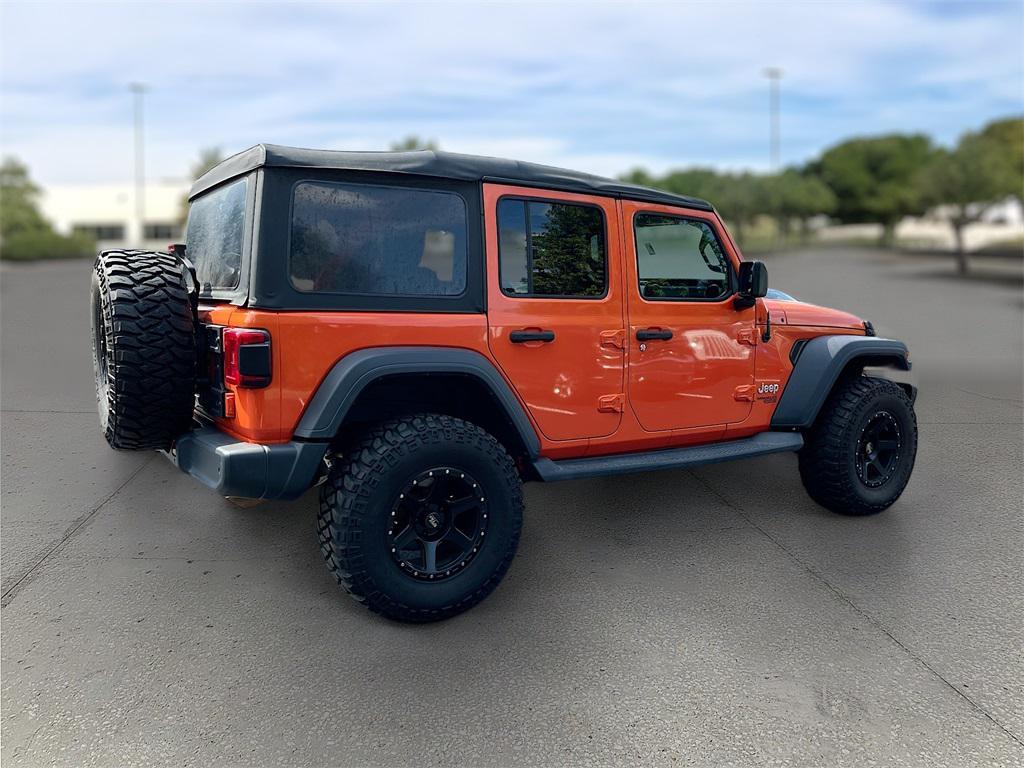 used 2018 Jeep Wrangler Unlimited car, priced at $26,854
