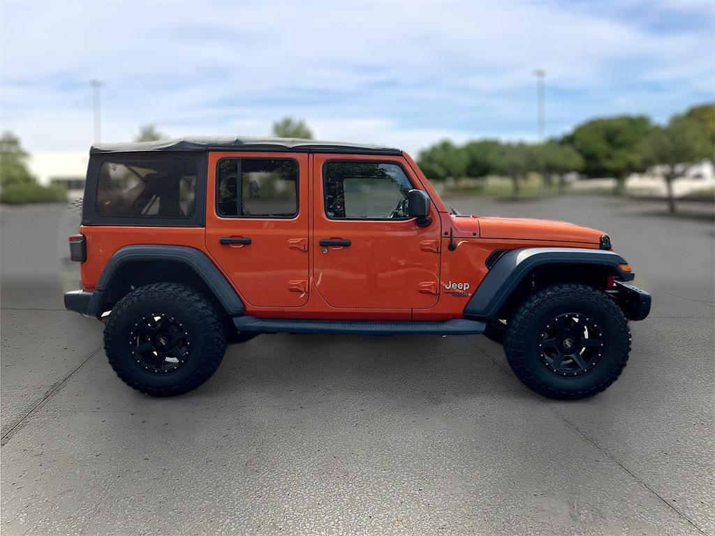 used 2018 Jeep Wrangler Unlimited car, priced at $26,854