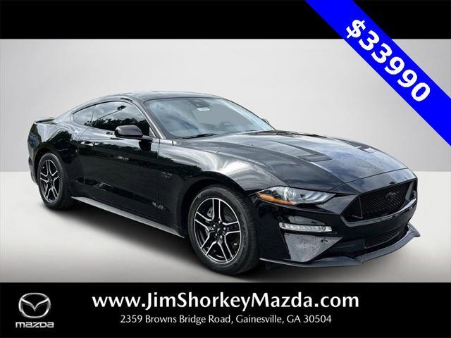 used 2022 Ford Mustang car, priced at $33,990