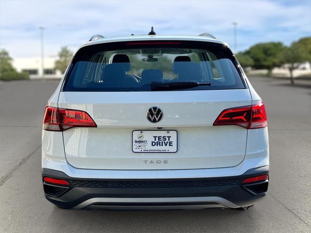 used 2024 Volkswagen Taos car, priced at $19,455