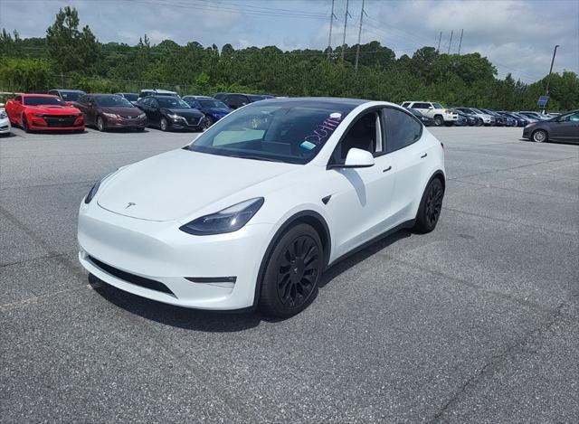 used 2021 Tesla Model Y car, priced at $29,500