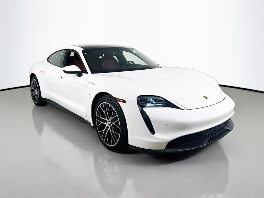 used 2021 Porsche Taycan car, priced at $62,800