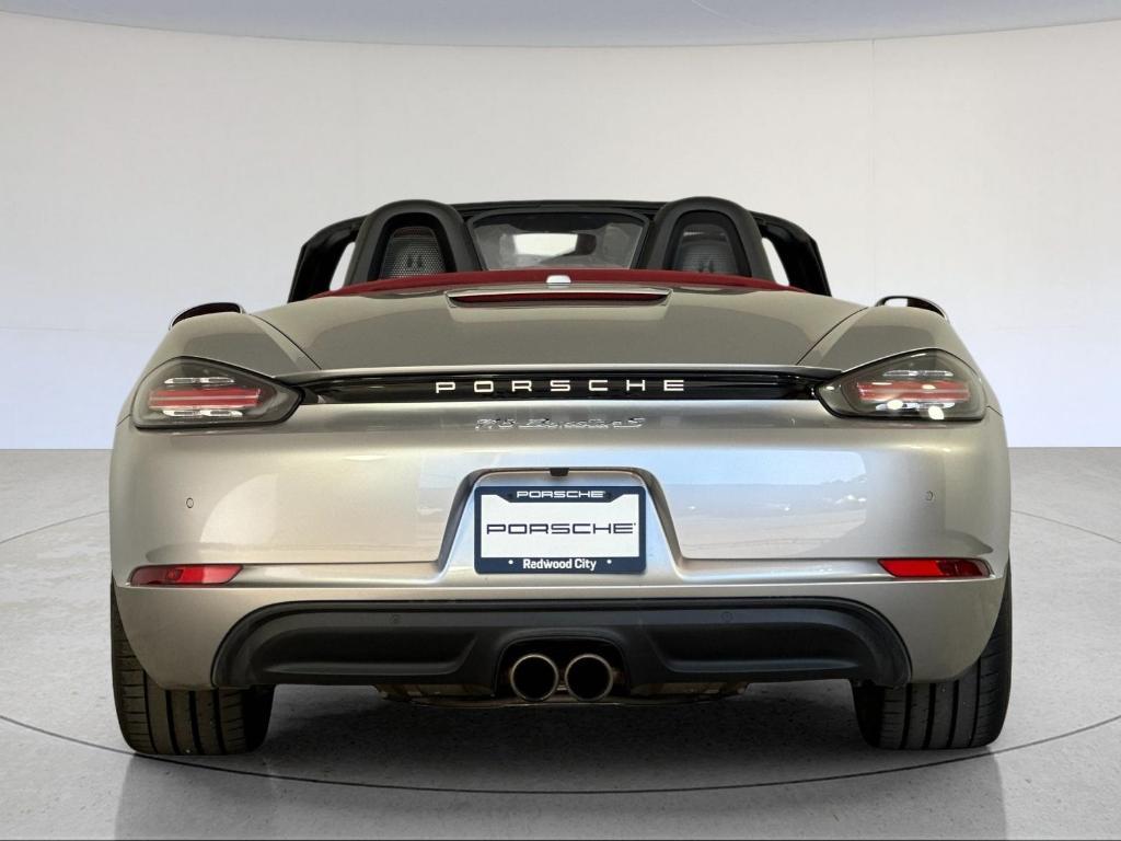 used 2023 Porsche 718 Boxster car, priced at $89,900