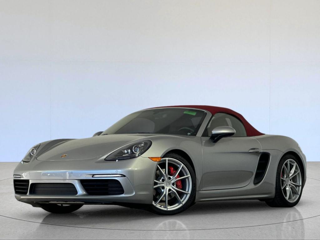 used 2023 Porsche 718 Boxster car, priced at $89,900