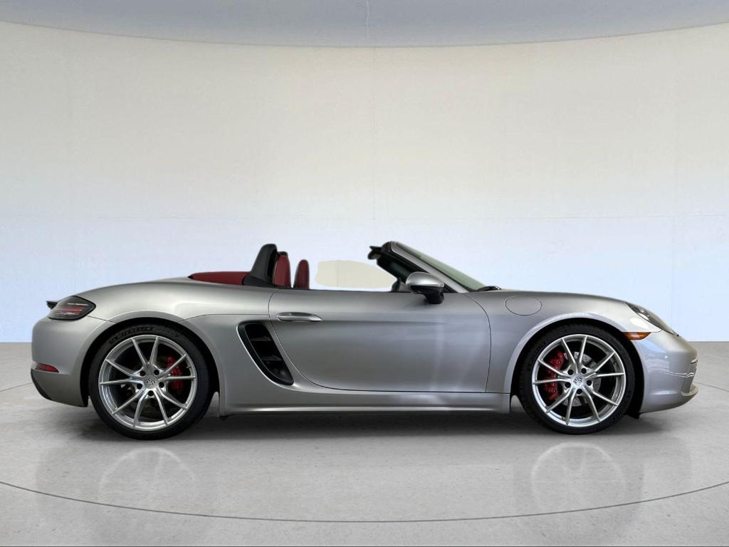 used 2023 Porsche 718 Boxster car, priced at $89,900