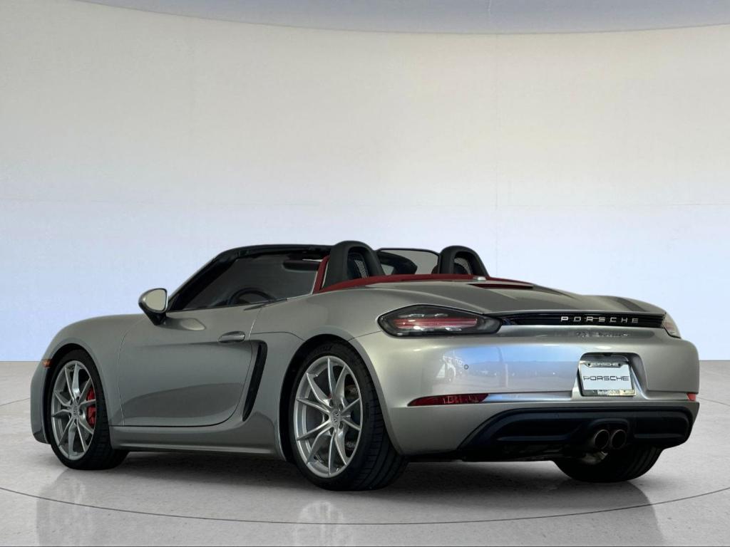 used 2023 Porsche 718 Boxster car, priced at $89,900