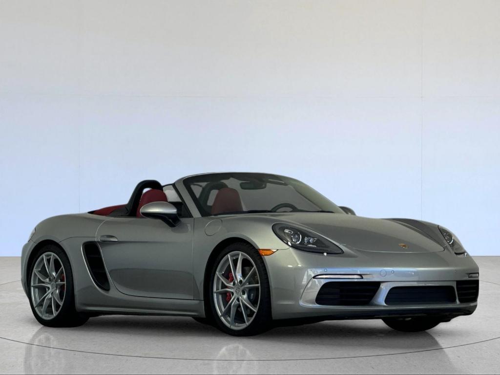 used 2023 Porsche 718 Boxster car, priced at $89,900