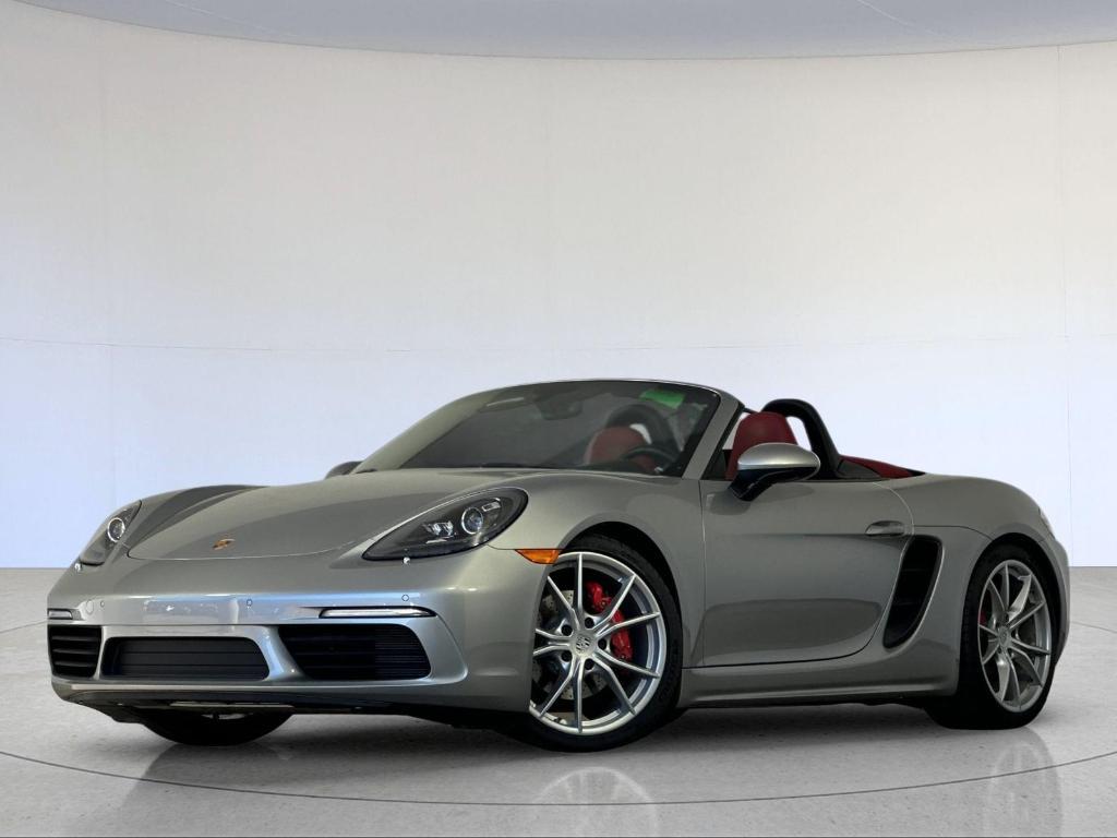 used 2023 Porsche 718 Boxster car, priced at $89,900