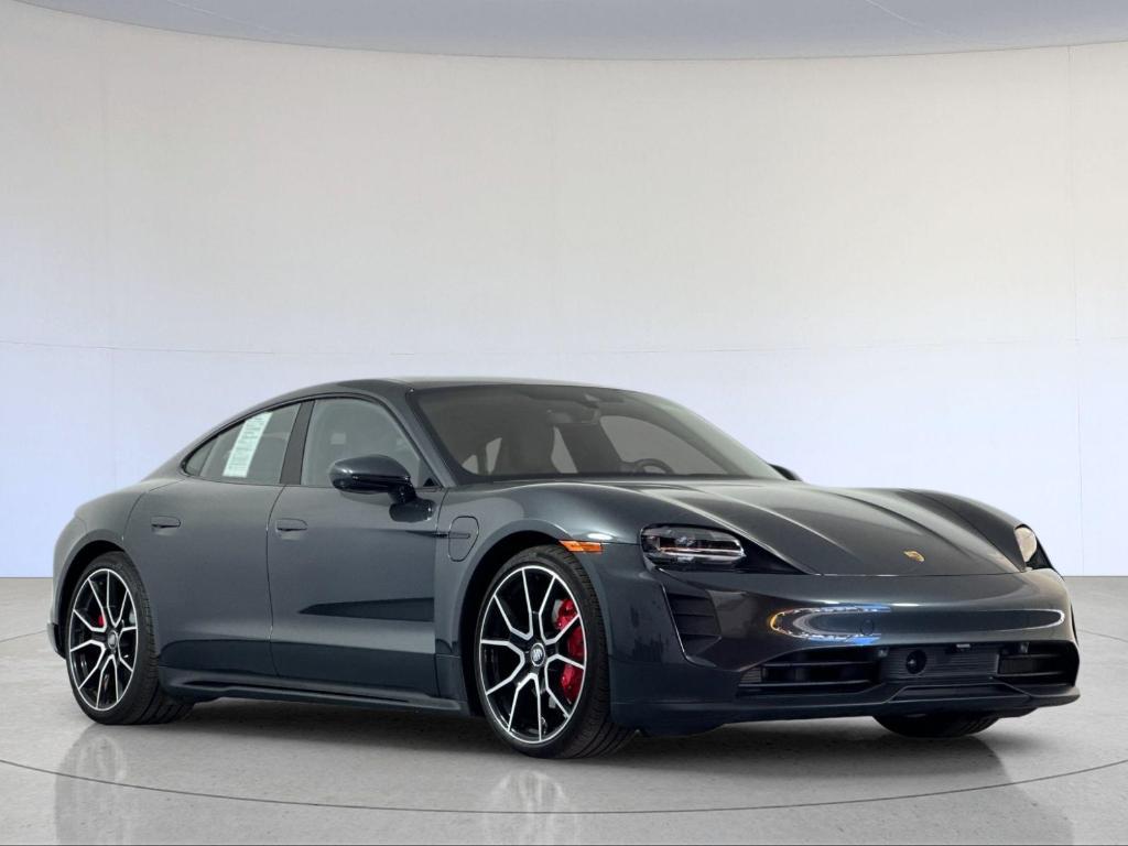 used 2024 Porsche Taycan car, priced at $119,900