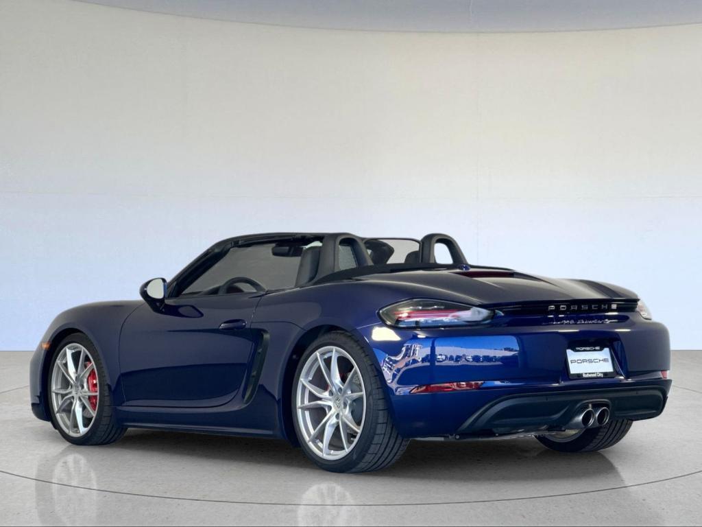 used 2024 Porsche 718 Boxster car, priced at $86,010