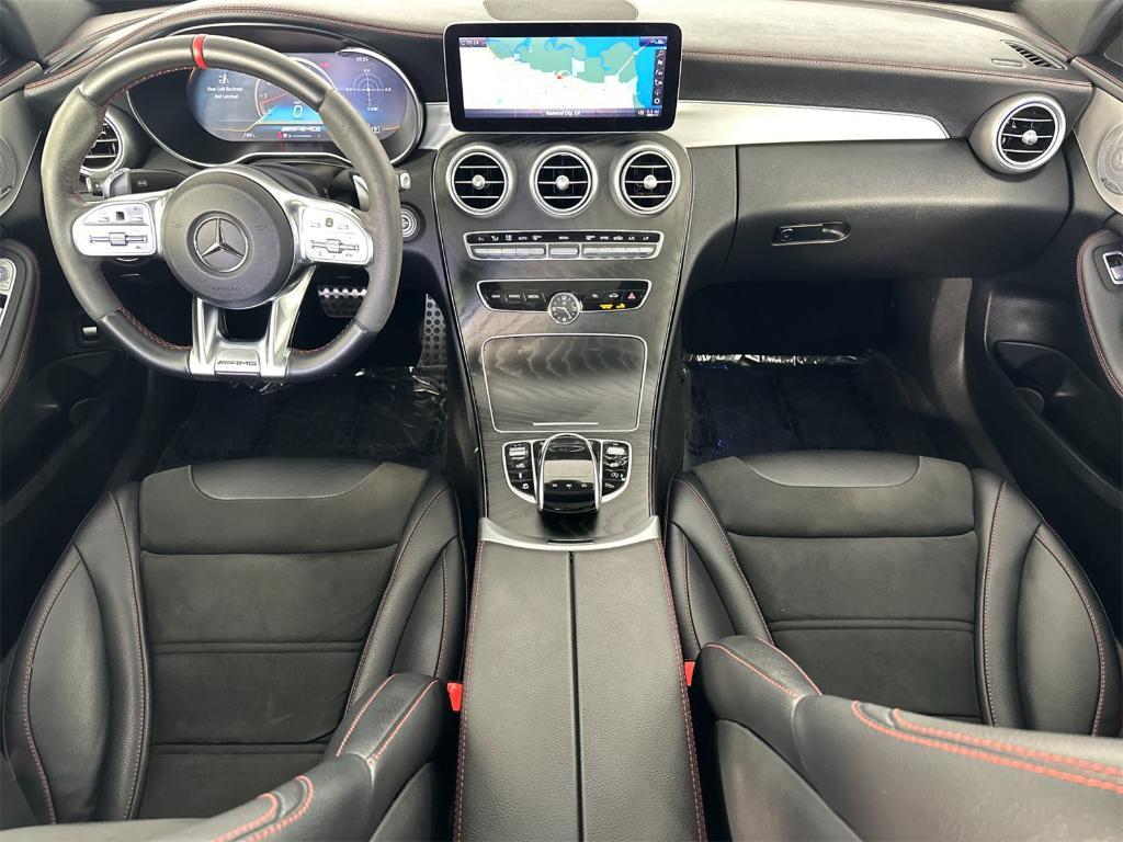 used 2021 Mercedes-Benz AMG C 43 car, priced at $41,995