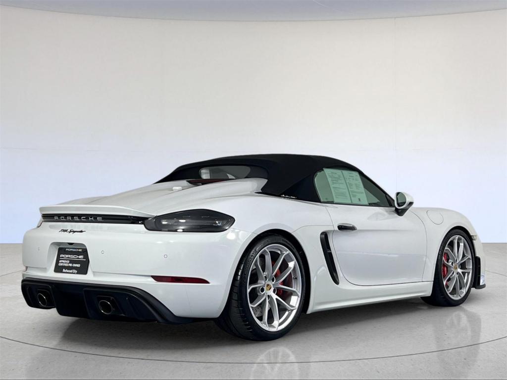 used 2020 Porsche 718 Spyder car, priced at $139,995