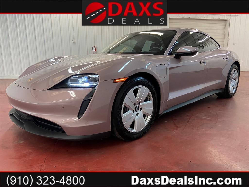 used 2021 Porsche Taycan car, priced at $42,995