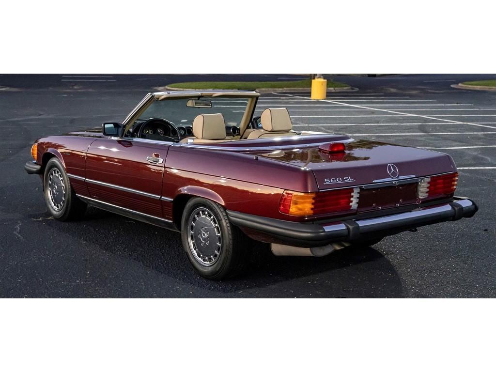used 1987 Mercedes-Benz 560SL car