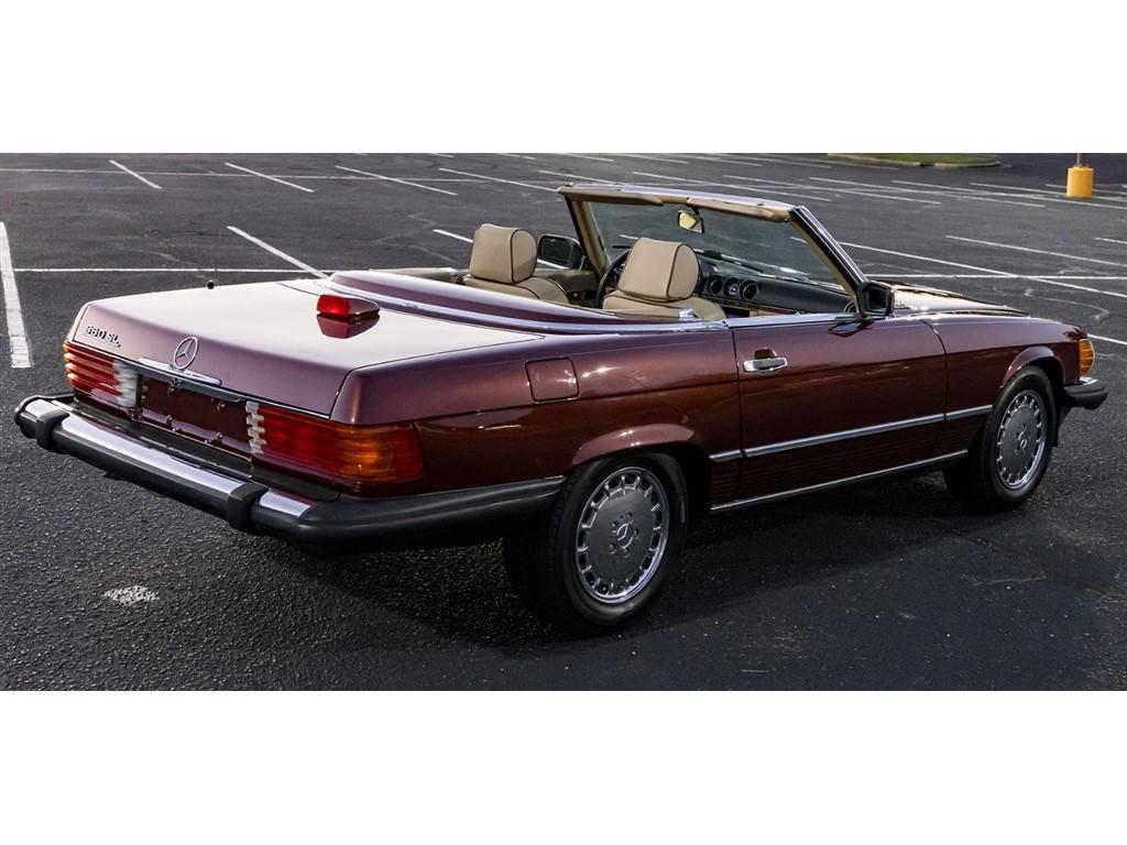 used 1987 Mercedes-Benz 560SL car